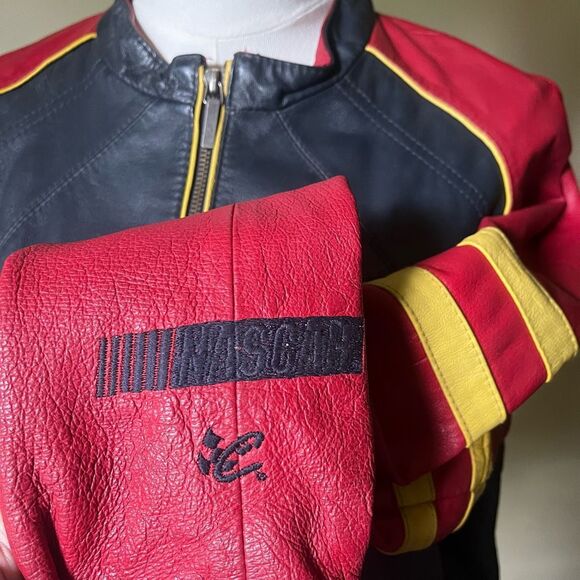 Vintage Wilsons Leather x Chase Authentics Jeff Gordon NASCAR Jacket #24 XL - Picture 5 of 11